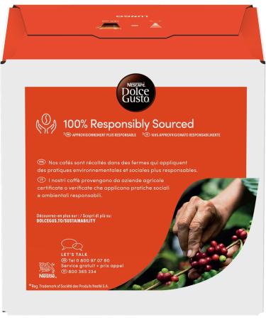  NESCAFE DOLCE GUSTO Nescaf Dolce Gusto Lungo - Coffee - 16 Capsules (1 box x 16) - Buy Online on GoSupps.com