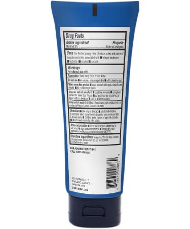 J.R. Watkins Muscle Cooling Gel 3.3 Oz - Soothing Relief for Aches and Pains - Buy Online on GoSupps.com