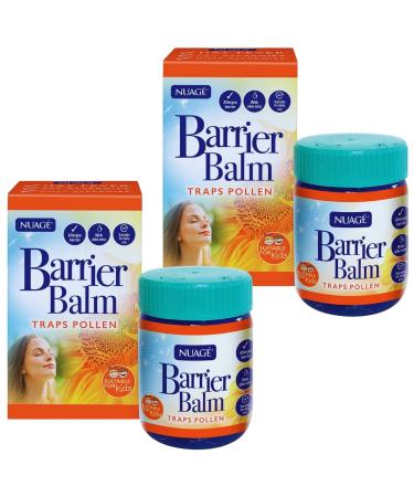 Hayfever Allergy Relief Bundle with 2X Nuage Pollen Barrier Balm 50g | Natural Remedy for Hayferver