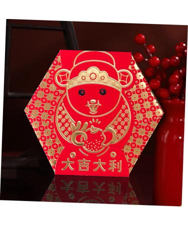 Ciieeo 80 Pcs God of Wealth Red Envelope Red Envelopes Hongbao Wrap Bags New Year Money Packet New Year Money Envelopes Money Pocket Red Luck Money Bag Hongbao Envelopes Paper Rabbit Fold - Buy Online on GoSupps.com