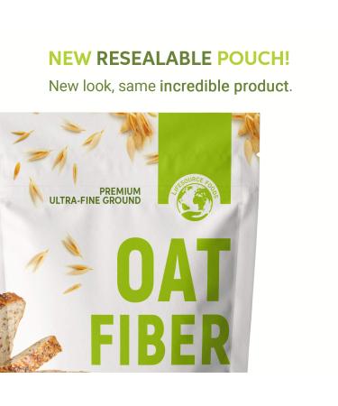 LifeSource Foods Oat Fiber 500 (1 LB) Keto Zero-Carb Gluten-Free All-Natural Fiber for Low-Carb Baking and Bread OU Kosher Resealable Pouch 1 Pound (Pack of 1) - Buy Online on GoSupps.com