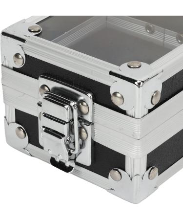 Nail Drill Bits Holder Container 25 Holes Aluminum Alloy Nail Grinding Bits Storage Box Organizer (Black) - Buy Online on GoSupps.com