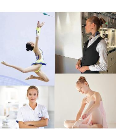 Blonde Hair Nets Bundle: 30pcs + Hair Pins & Bands - Ideal for Ballet Dancers and Nurses - Buy Online on GoSupps.com