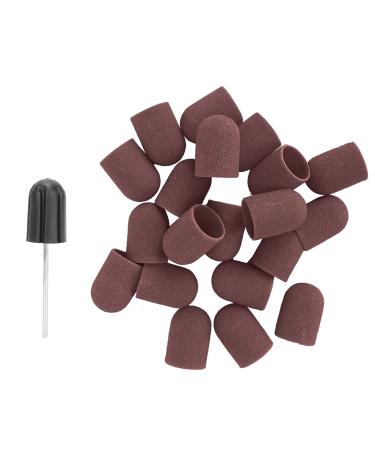 Nail polishing grinding head nail drill 0.6 x 2.5 cm for grinding (brown)