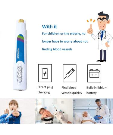 HSRG Vein Finder Viewer - Portable Medical Device for Easy IV Phlebotomy | Find Subcutaneous Veins in Seniors & Children - Buy Online on GoSupps.com