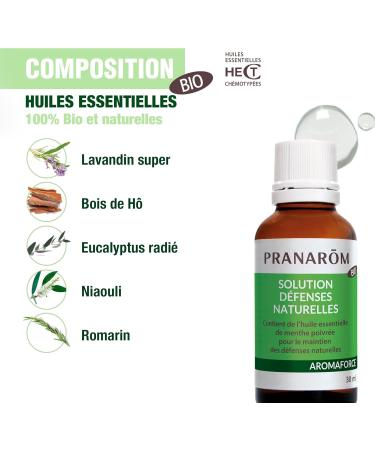 Pranar m Aromaforce Immunity Solution - 100% Organic Essential Oil Synergy for Natural Defenses - 30 ml - Buy Online on GoSupps.com