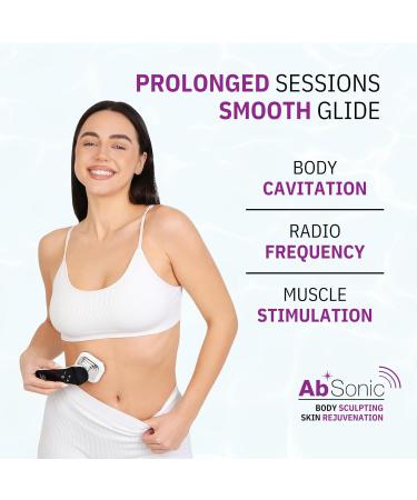 Absonic Sculpt Firming Cavitation Conductive Gel - Toning Gel Enriched with L-Carnitine & Green Tea Extract for Body Cavitation Sculpting & Tightening Devices - 8.5oz Bottle - Made in USA - Buy Online on GoSupps.com