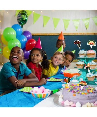 36 PCS Happy Juneteenth Day Cupcake Toppers Black History Month Cake Toppers Toothpicks African Independence Theme Party Supplies Decorations - Buy Online on GoSupps.com