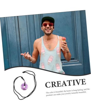 Fomiyes 3-In-1 Healing Crystal Necklace with Safety Buckle Traditional Stone & Coin Design International Shipping Available - Buy Online on GoSupps.com