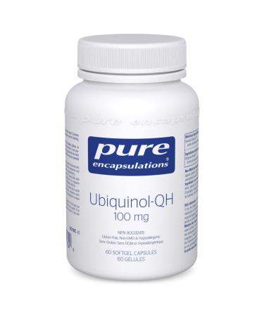 Pure Encapsulations Ubiquinol-QH 100 mg | Form of CoQ10 Supports Heart Health* | 60 Capsules