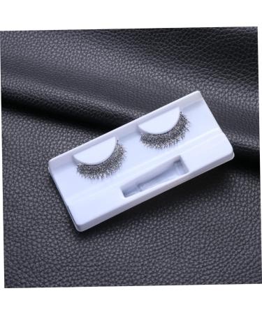 FRCOLOR Cosplay Eyelashes shiny long thick cross false eyelash cross fake lashes women fake eyelash Glitter powder Fake Cosplay Lashes - Buy Online on GoSupps.com