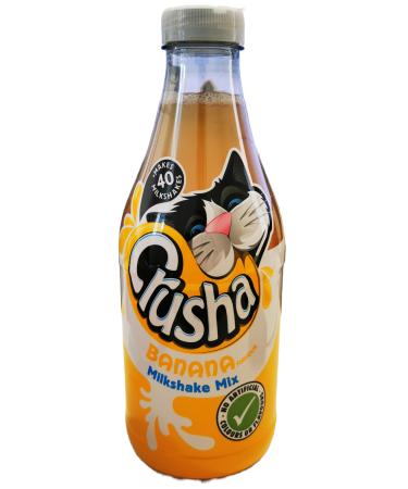 Crusha Milk Shake Syrup 1ltr (Banana 1) Banana 1.00 l (Pack of 1) - Buy Online on GoSupps.com