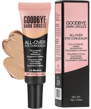 Couverture Compl te Correcteur Correcteur Oculaire L ger 12g Sous Eye Dark Circles Traitement Correction De Couleurs Primerie Des Yeux Fond De Teint Liquide Durable 3.0 Medium - Buy Online on GoSupps.com
