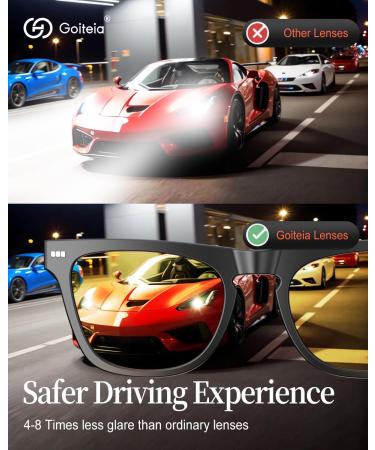 Goiteia Blue Light-Blocking Gaming Glasses - Reduce Headaches & Improve Sleep | AR Coating for Enhanced Glare Reduction - Buy Online on GoSupps.com