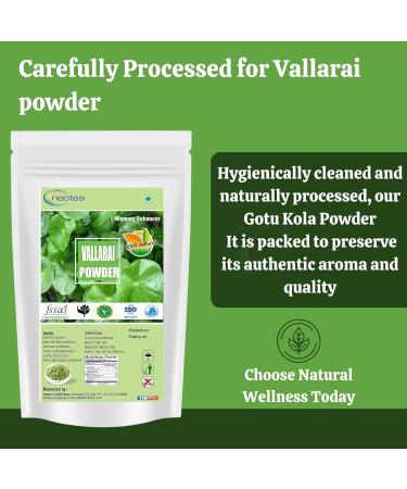 neotea Gotu Kola Powder | Organic Brahmi (Centella Asiatica) | Nervous System & Skin Support | Calming Nootropic Herb | Non-GMO Vegan Sustainably Sourced (100 GM(3.52 OZ) Gotu Kola) Gotu Kola 3.52 Ounce (Pack of 1) - Buy Online on GoSupps.com