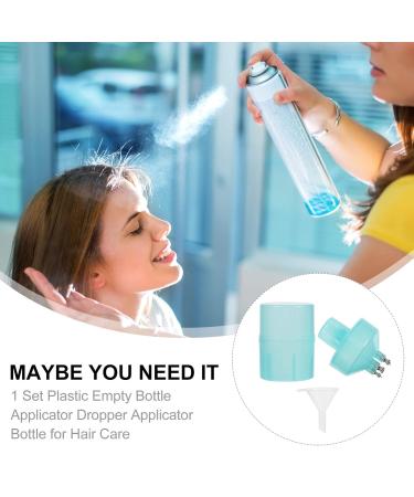 Minkissy Hair Color Applicator Set | Conical Dripper Bottle for Hair Dye & Shampoo | Ideal for Colored Hair Care | Sky Blue Plastic Rinsing Tools - Buy Online on GoSupps.com