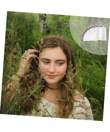 FOMIYES 9 Sheets Imitation Eco Eyebrow Sticker Waterproof Sticker Imitation Eyebrow Stickers Fake Fur Hair - Buy Online on GoSupps.com