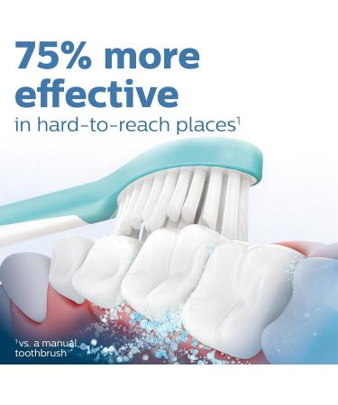 Philips Sonicare for Kids Original Compact Sonic Toothbrush Heads for 3+-Year-Old Kids 4 Unit Pack in Blue (Model HX6034/33) From the age of 3 single - Buy Online on GoSupps.com