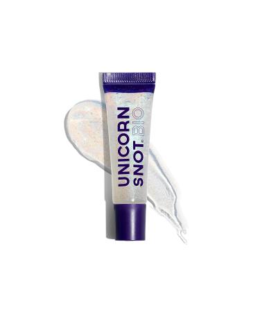UNICORN SNOT Holographic Glitter Lip Gloss - Galaxy/Opalescent Aqua | Vegan & Cruelty-Free - Festivals, Rave Makeup, Fairy Face Paint - 0.37 Fl Oz - Buy Online on GoSupps.com