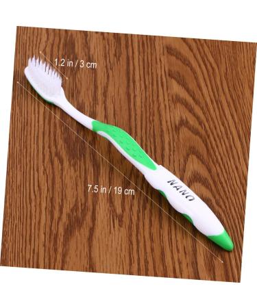 SESESFOUFU 4-Piece Nano Toothbrush Set | Soft Ergonomic Toothbrushes for Deep Cleaning & Optimal Oral Hygiene | Travel-Friendly Toothbrush Bags Included - Buy Online on GoSupps.com