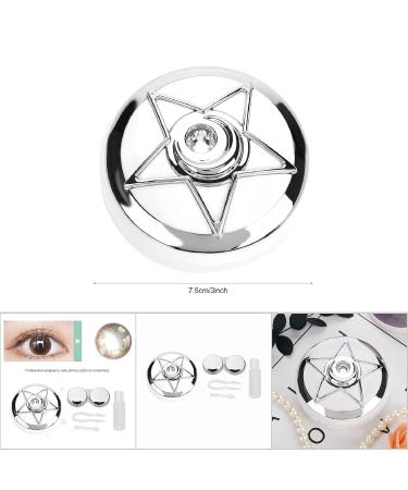 Anggrek Contact Lens Box - Cute Portable Case for Travel & Storage | Stylish Lens Holder & Container - Buy Online on GoSupps.com