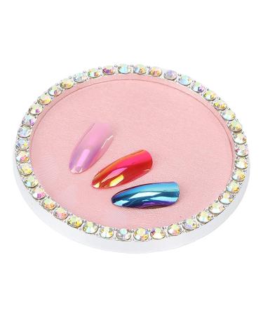 Multifunction Nail Mixing Palette - Resin Manicure Color-Mixing Plate for Art & Exhibitions (Pink) - Buy Online on GoSupps.com