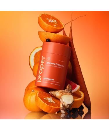 Proper The Oranges Nutrient-Dense Superfood Powder for Immune Support & Gut Health - Elderberry Vitamin C Zinc & Echinacea Supplement Complex Enhanced with Probiotic Digestive Blend 30 Servings - Buy Online on GoSupps.com
