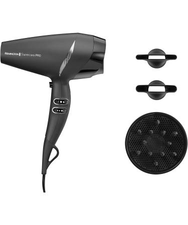 Remington Hair Dryer Profi Ions 2200W - Powerful Performance with Supercarepro Technology & 3 Attachments | AC7250 - Buy Online on GoSupps.com
