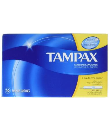 Tampax Regular Size 10s Tampax Regular 10ct - Buy Online on GoSupps.com
