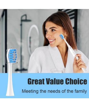 Soft Replacement Toothbrush Heads for Gleem Electric Toothbrush - 5 Pack Compatible & Affordable - Buy Online on GoSupps.com