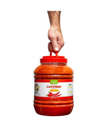 TOSS Hot Red Cayenne Pepper 40000 Heat Units - 6 LB Bulk - Premium Quality Spices - Buy Online on GoSupps.com