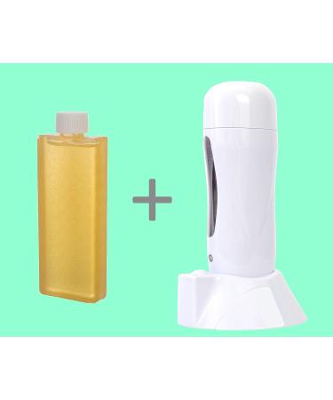 Sugaring Canane Sugar Heating Station - Ideal for Roll-On System & Waxing Cartridges | Includes 2 Sugar Cartridges & 100 Fleece Strips - Buy Online on GoSupps.com