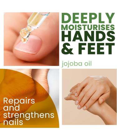 Organic Jojoba Oil Pure & Natural: Your All-in-One Beauty Essential! Face Serum Eye Contour Hair Oil Beard Oil Eyelashes Serum Nail Cuticle Oil 500 ml - Buy Online on GoSupps.com