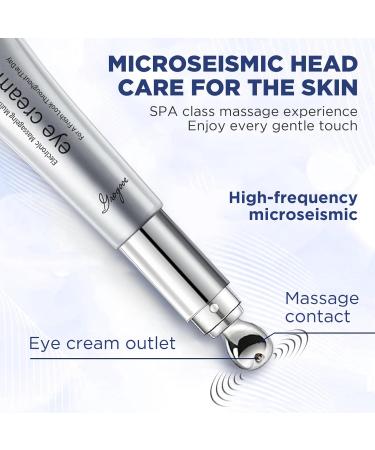 Multi-Peptide & Retinol Eye Cream,Electric Massage Eye Cream With Caffeine,Niacinamide,Vitamin C & for Dark Circles, Puffiness Puffy Bags & Wrinkles ,Anti-Aging Eye Cream for Fine Lines, 0.7 fl.oz - Buy Online on GoSupps.com