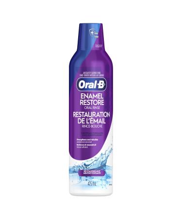 Oral-B Hygienic Mouthwash Enamel Restore Special Care Oral Rinse Neutralizes Bad Breath Soothing Mint 475 mL