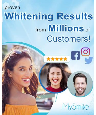 MySmile Teeth Whitening Pen for Sensitive Teeth | Fast Results 35% Carbamide Peroxide Gel | Whitening Refill for Year Stains | 1 Count - Buy Online on GoSupps.com