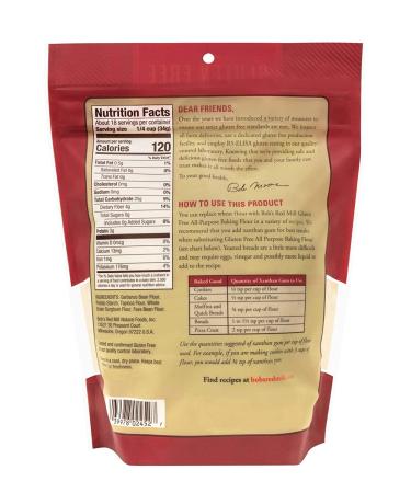 Buy Bob's Red Mill Gluten-Free All Purpose Baking Flour 22 oz - Perfect for Baking - Buy Online on GoSupps.com
