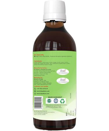 Apple Cider Vinegar With Garlic Ginger Lemon And Honey 200 ML (7.05 OZ) - Buy Online on GoSupps.com