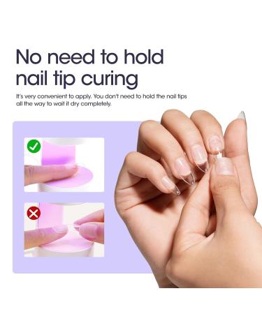Gellen Solid Nail Glue Gel for Press-On Nails | 30g Set with Remover & UV Light | Strong Adhesive for Acrylic Nail Tips & Nail Art - Buy Online on GoSupps.com