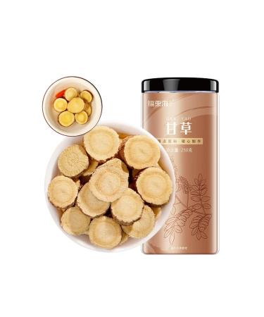 HQZMCTE 250g Sachet Of Natural Slices Dipped In Herbal Tea For Rich Flavor - Sliced Licorice Root Of Chinese Origin