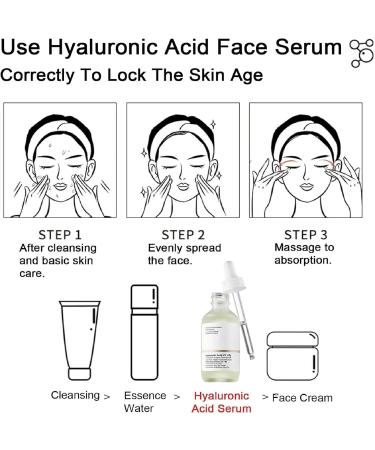 Hyaluronic Acid Brightening Serum 30ml - Dark Spot Remover & Discoloration Corrector for Face - Anti Aging Moisturizer - Buy Online on GoSupps.com