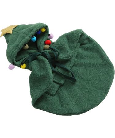 Cape de No l pour Chat V tements d'hiver pour Animaux de Compagnie pour viter la Perte de Poils Doux et Confortable pour viter Les Coups de en Polyester avec M Vert - Buy Online on GoSupps.com