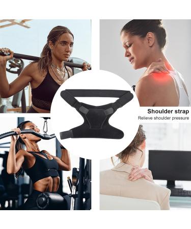 YOXIER All-season Shoulder Support Muscle Adjustable Brace Sling Breathable Comfortable Sport Men Women Compression Sleeve for Pain Black - Buy Online on GoSupps.com