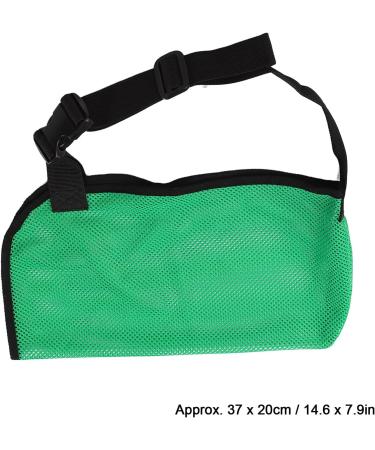 Arm Sling - Breathable Shoulder Immobilizer with Detachable Pads | Adjustable Arm Brace for Men & Women (Green) - Shop Now - Buy Online on GoSupps.com