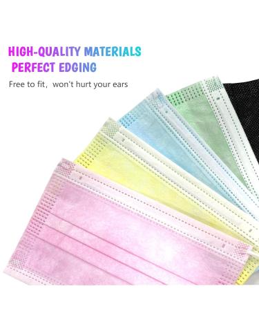 Taimu TM Kids Face Mask - Disposable, Colorful & Cute Protective Masks for Children - Anti Dust & Air Pollution Safety - Multicolor - Buy Online on GoSupps.com
