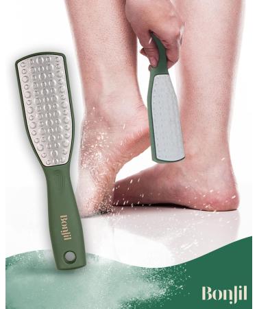 Foot Scrubber & Softening Spray | Double-Sided File Tool for Dead Skin | Doctor-Approved Cracked Heel Treatment - Buy Online on GoSupps.com
