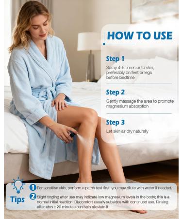 Pure Magnesium Oil Spray Topical Magnesium Chloride for Muscle Relief & Leg Cramps Mineral Magnesium Spray for Sleep & Relaxation Extra Strength Fast Absorbing (2 fl oz) 2 Fl Oz (Pack of 1) - Buy Online on GoSupps.com