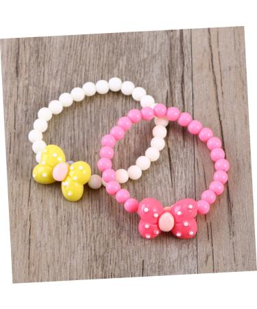 Buy Ibasenice 12 pcs Children's Bows & Bags | Perfect Birthday Decorations for Girls | Fun Colorful Bungee Arm Bands - Buy Online on GoSupps.com