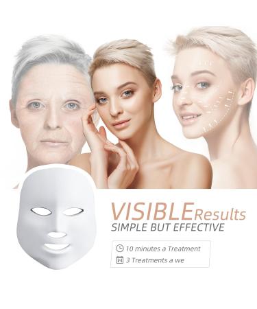 Buy Houzzi LED Face Mask | Red & Blue Light Therapy for Radiant Skin - International Shipping Available - Buy Online on GoSupps.com