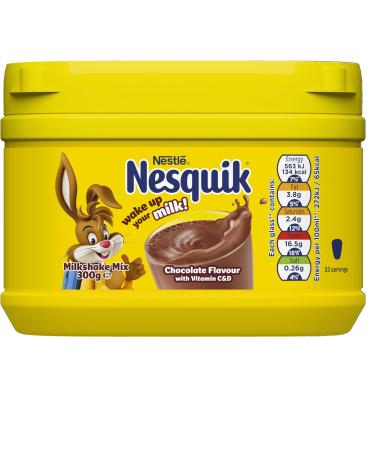 Nesquik Chocolate Milkshake Mix 300g (Pack of 2) - Buy Online on GoSupps.com